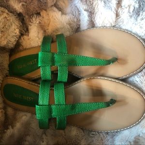 Nine West Shoes - Nine West Green Sandal Nine West Shoes - Nine West Green Sandal